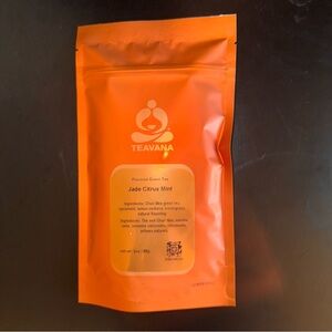 Teavana Jade Citrus Mint flavored green tea